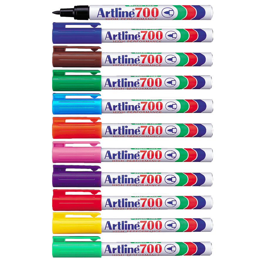 Artline 700 Permanent Marker Pen 0.7mm