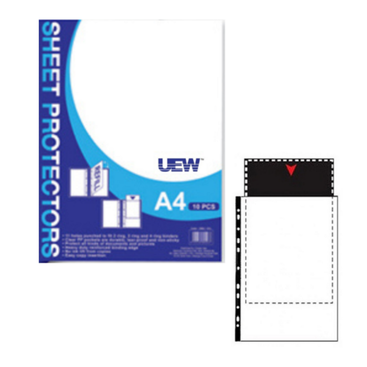 QP UEW Protector Sheet A4 305A 10's