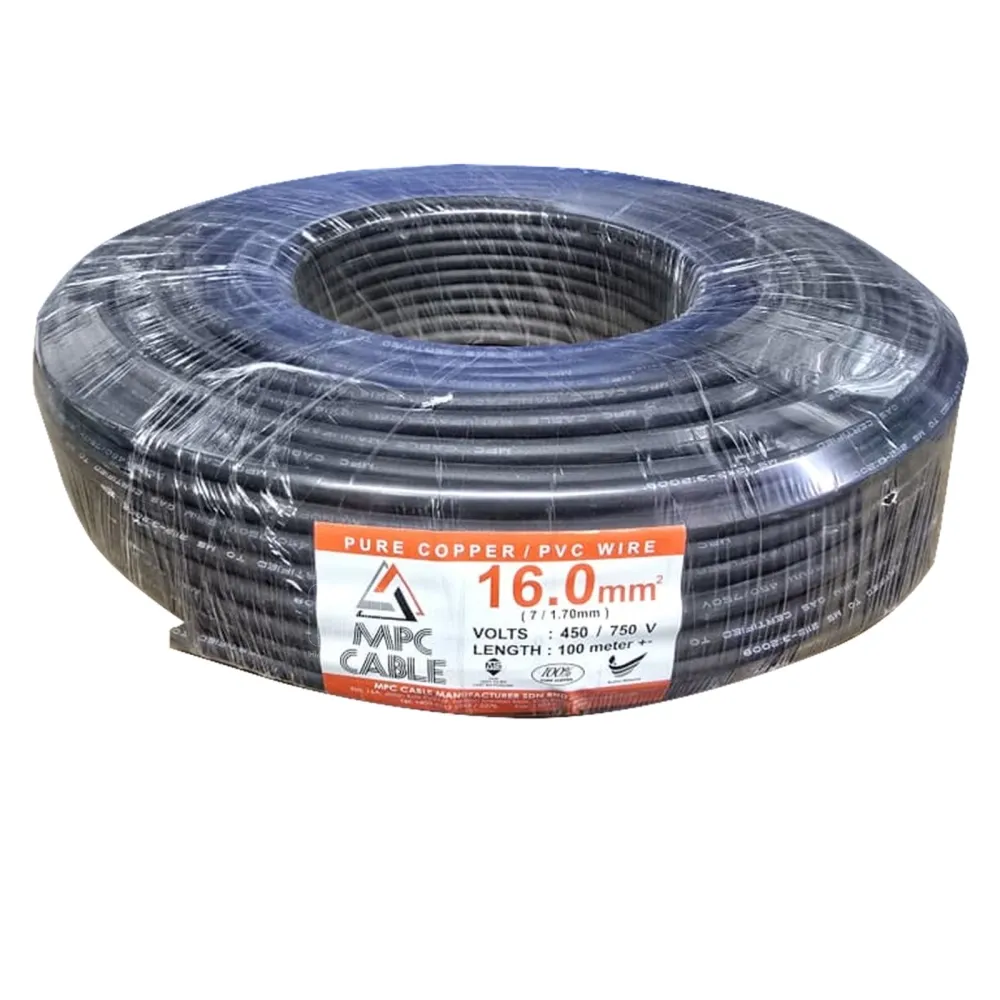 SE SETIA ELECTRIC CABLE LINK 16.0MM PVC CABLE (SIRIM) BLACK