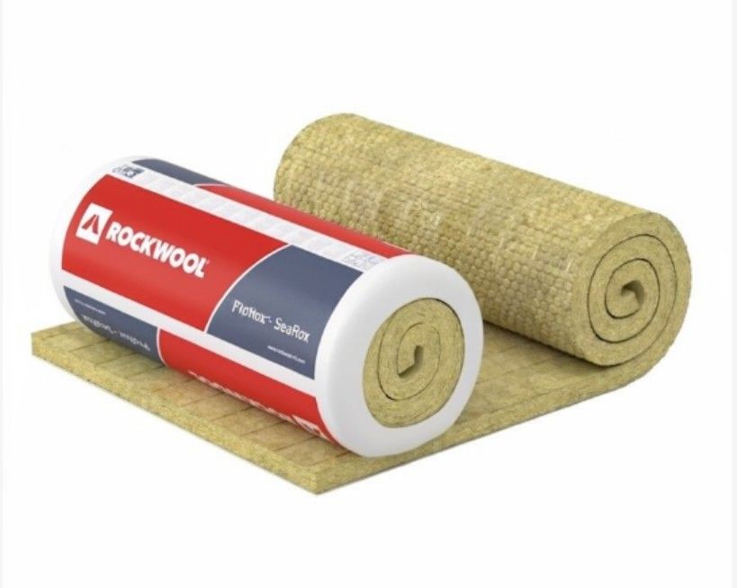 ROCKWOOL-BLANKET-ASTM C592-GI MESH-DENSITY:-100 KG/M3-50MM(THK)-0.60M(W)-5.0M(L)