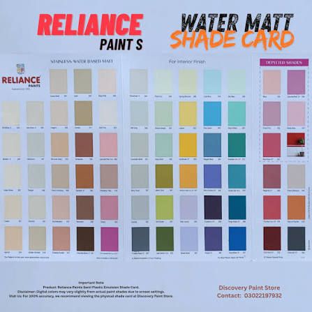 RELIANCE COLOR LABEL STICKER (ALL COLOR)