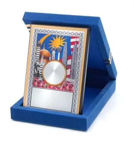 Plaque with Box - size C 5 x 7