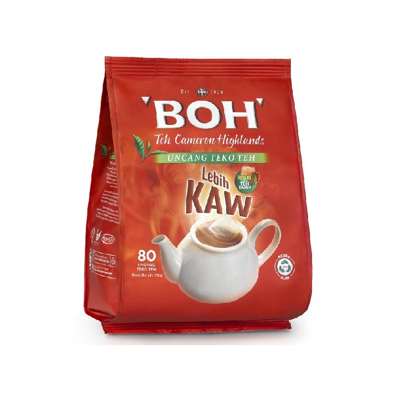 BOH Tea Potbags (80s) / BOH Uncang Teko Teh (80s)