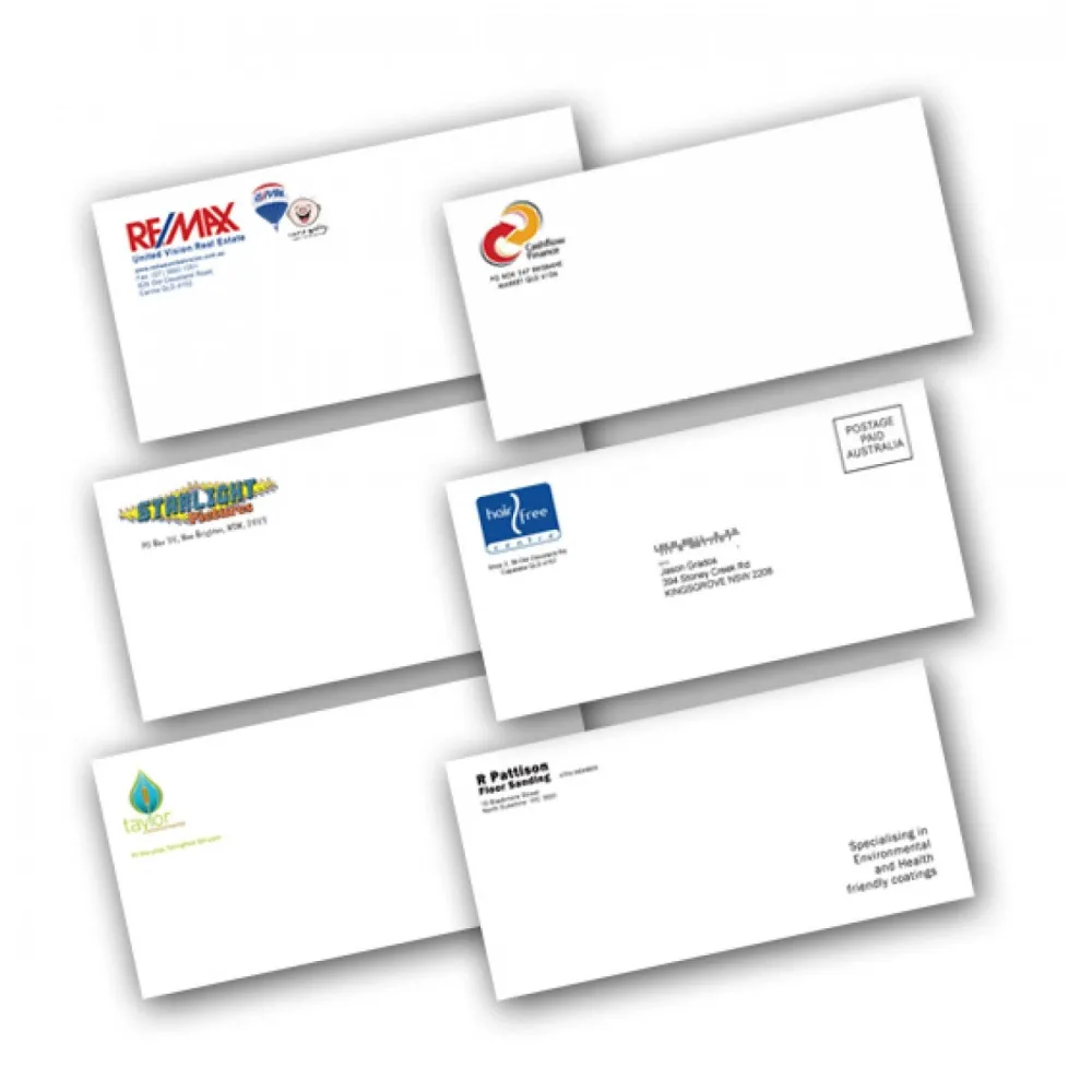 QP PRINTED ENVELOPE 4'' X 9''