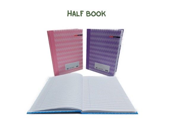 HALF BOOK 300 PGS