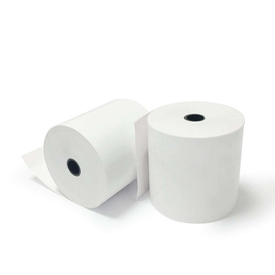 AUDIT HIGH WHITE PAPER ROLL / SIZE:W76 X 65 X 12MM (QTY: 100ROLLS/1BOX)