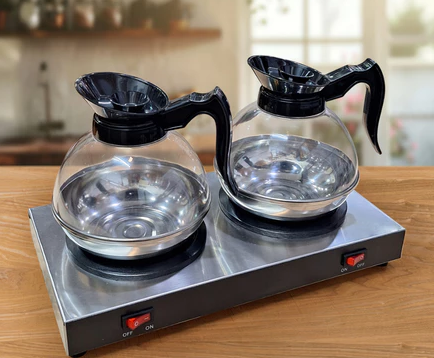Dual Decanter Coffee Warmer