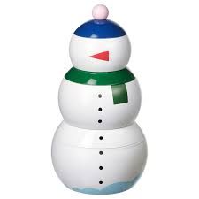 Others *VINTERFINTTin with lid, set of 3, snowman
