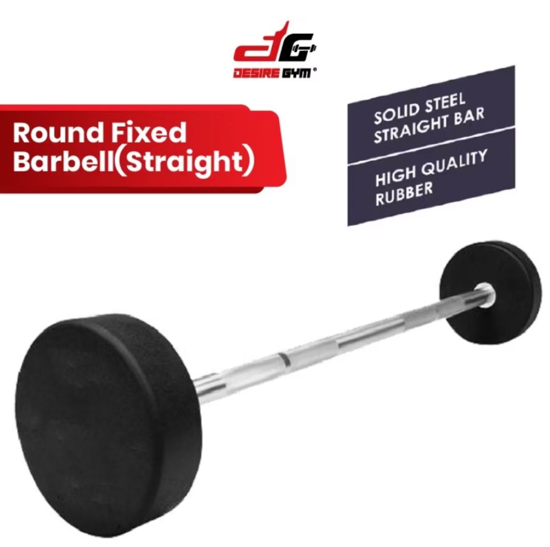 Round Fix Barbell Strait 10kg