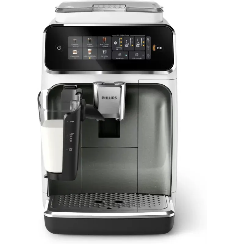 Philips COFFEE MACHINE 3000 SERIES EP3343 LatteGo milk system 5 hot and iced recipes SilentBrew technology Ceramic grinder | EP3343/31
