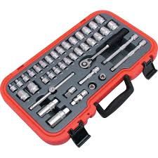Others *KENNEDY KEN5826175K 3/8in. Socket Set, Imperial/Metric, 40-PC KEN-582-6175K