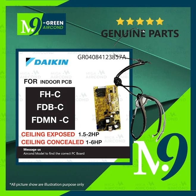 Pcb board cassette type daikin (FHC42NUV1) (5hp) (R22)