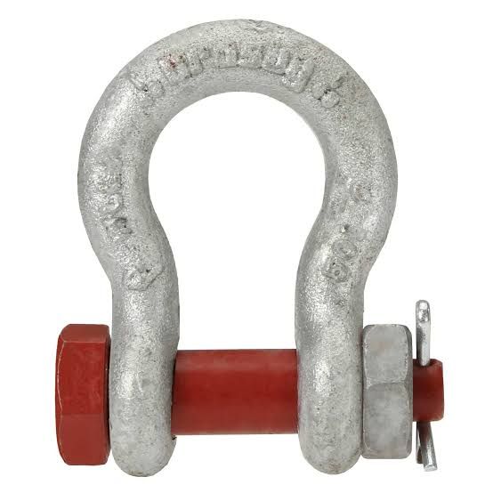 Others *Crosby SHACKLE,ANCHOR,BOLT,STL,1.1/8in,9.50t c/w certificate of conformance