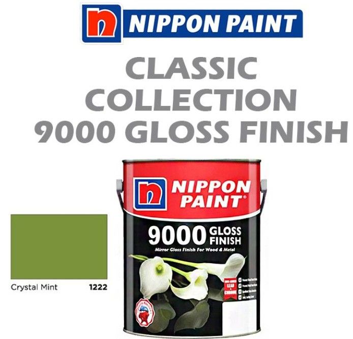 Nippon 9000 Gloss Finish - Crystal Mint 1222