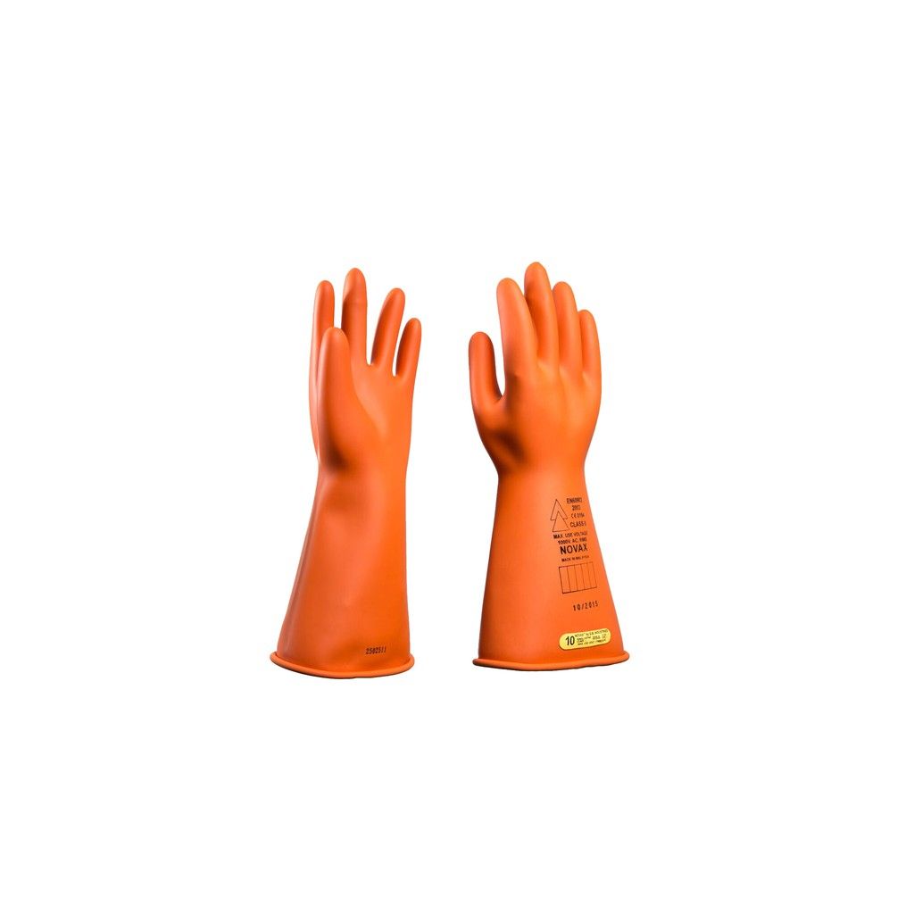 NOVAX RUBBER INSULATING GLOVE CLASS 0 (1KV), SARUNG TANGAN ELEKTRIK