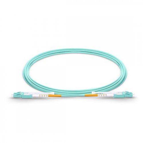 QP LC-LC/UPC MM OM3 Duplex LSZH Fiber Cable 1M