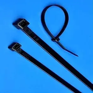 OKIN CABLE TIE HEAVY DUTY ELECTRICAL CABLE TIGHT BLACK 6FT (150MM) X 3.6MM