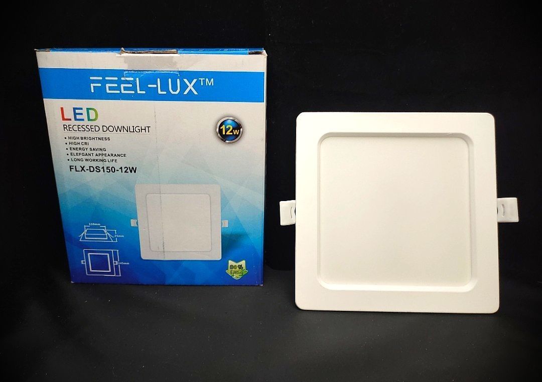 SE SETIA ELECTRIC FEEL LUX (DS150) 12W LED DOWNLIGHT SQUARE 6000K