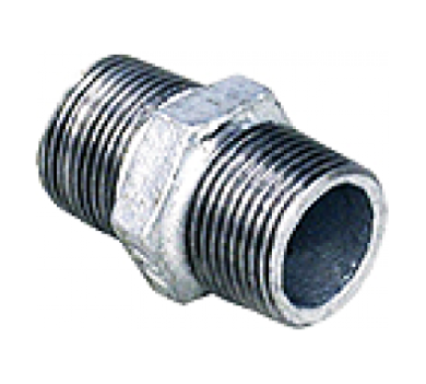 ATKC Galvanized Iron (GI) Fittings Nipple 1/2"