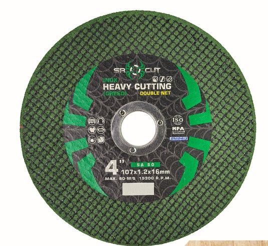 SE SETIA ELECTRIC INOX HEAVY CUTTING GREEN 4" (107X1.20X16MM)