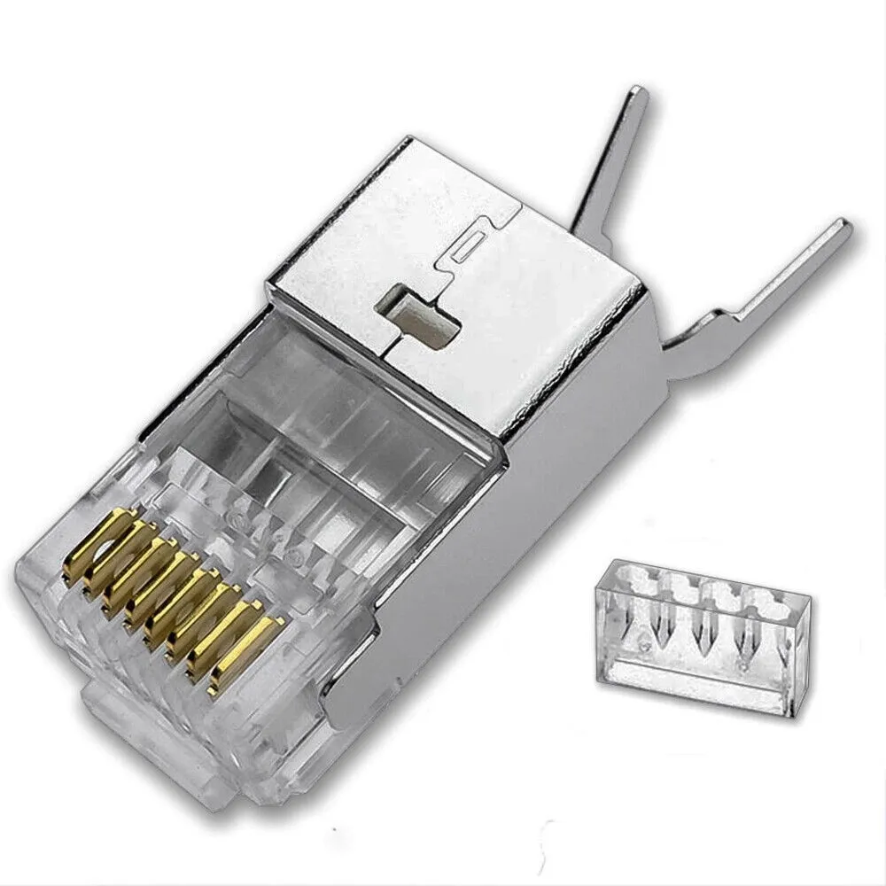 UGREEN CAT 7 FTP RJ45 CONNECTOR (10PCS) MODULAR PLUGS