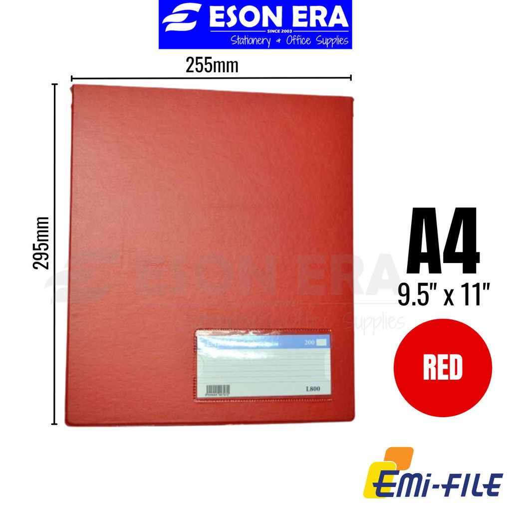 Others *EMI Computer File PVC A4 800 Computer Foam File