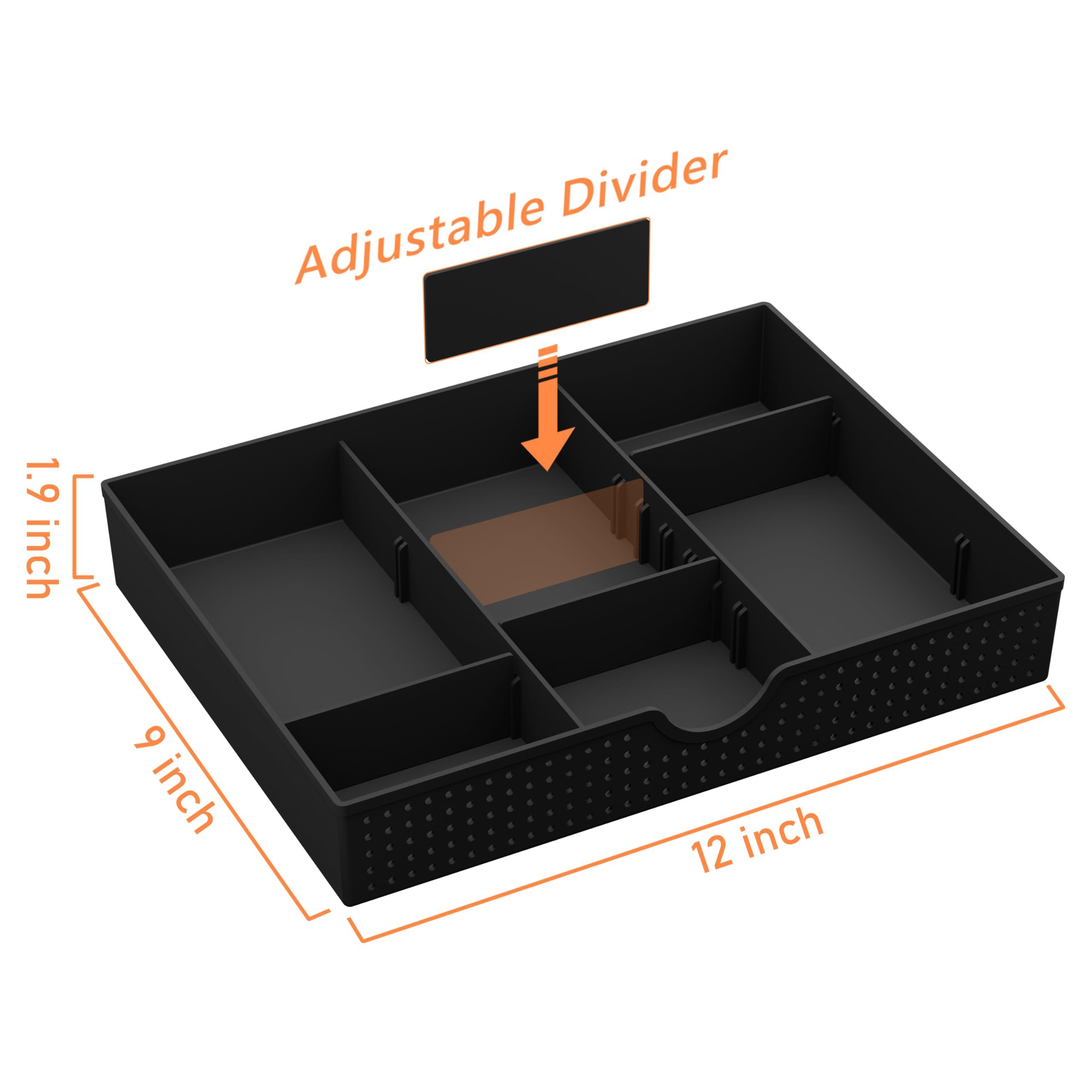 Organizer Dividers 3 Slots - (Black)