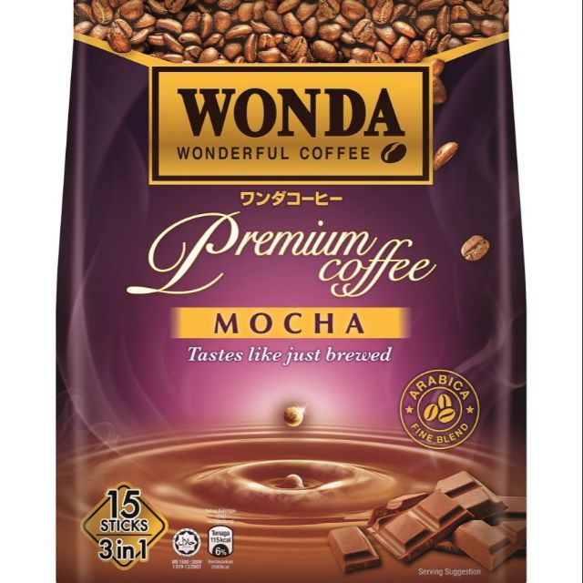 Wonda 3 in 1 Premium Coffee Mocha