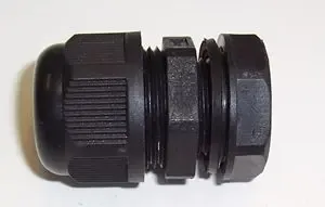 Others *MG-20 BLACK M20 IP68 Nylon Cable Gland Black - Single Pack