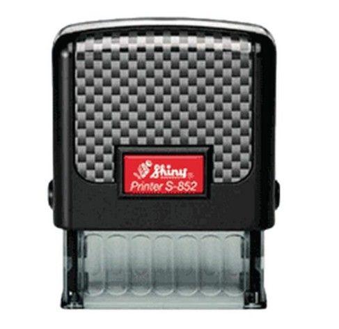 SHINY S-852 SELF INKING RUBBER STAMP (S-842)-14MM X 38MM /Shiny /S-852 /Self Inking Rubber Stamp /14mm /Rubber Stamp /Color Stamp