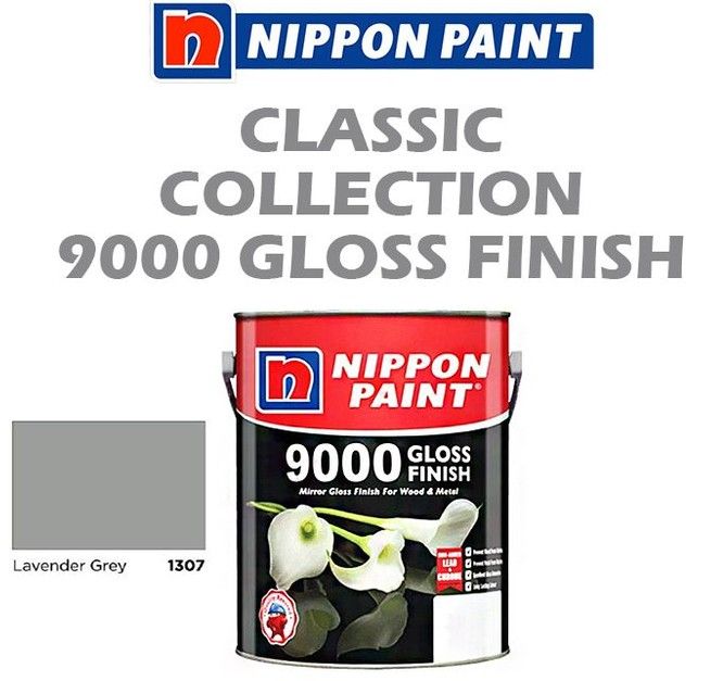 Nippon 9000 Gloss Finish - Lavender Grey 1307