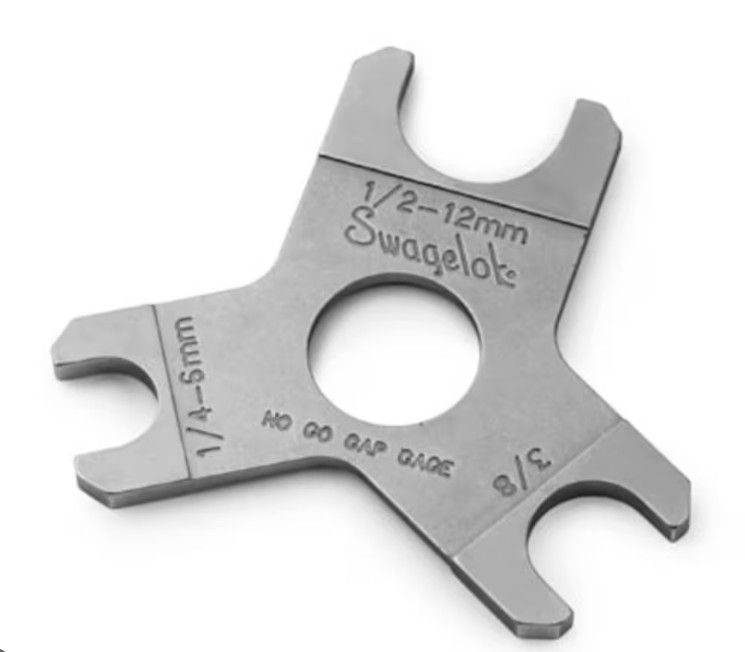 Others *Gap Inspection Gauge, 1/4 in., 3/8 in., 1/2 in., 6 mm and 12 mm Female Nuts