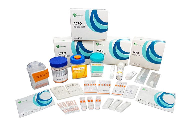 Acro Biotech ACRO Multi-Drug 6 Drugs Rapid Test Panel (THC, BZO, COC, MDMA, AMP, OPI) 25's