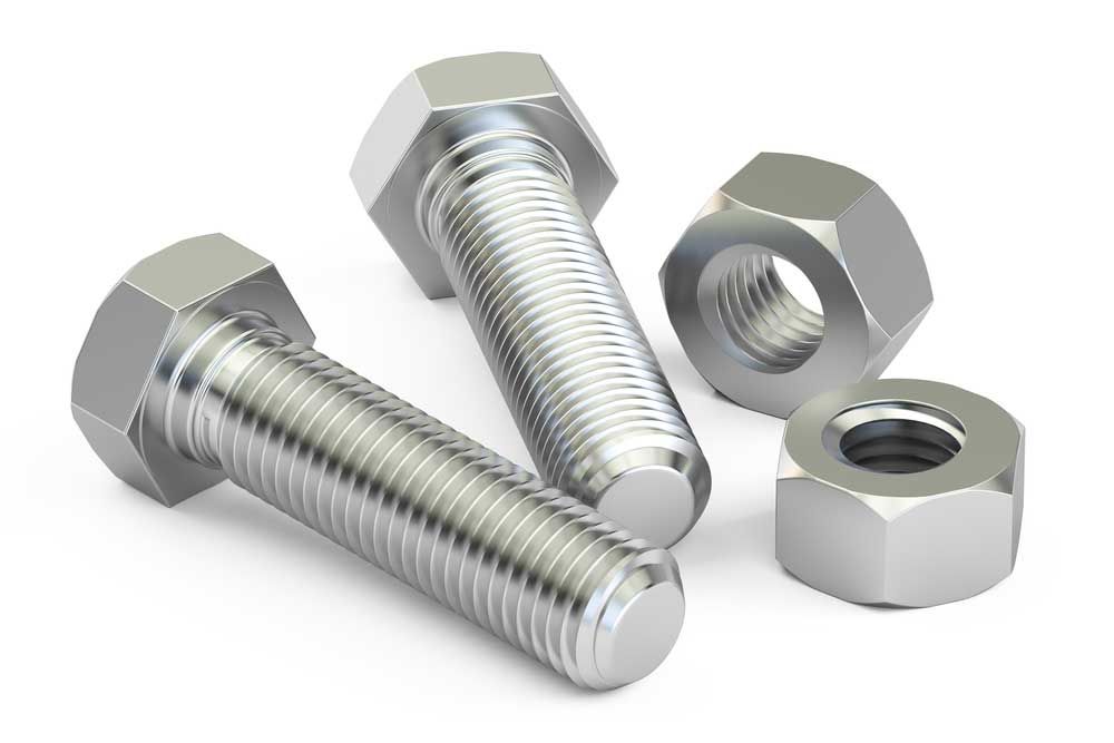 Bolt & Nuts S/Steel 304 M12 x 75mm full thread (under head length 75mm)