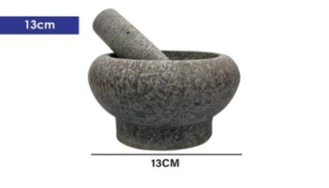SWC RYC STONE SERIES MORTAR & PESTLE S13CM