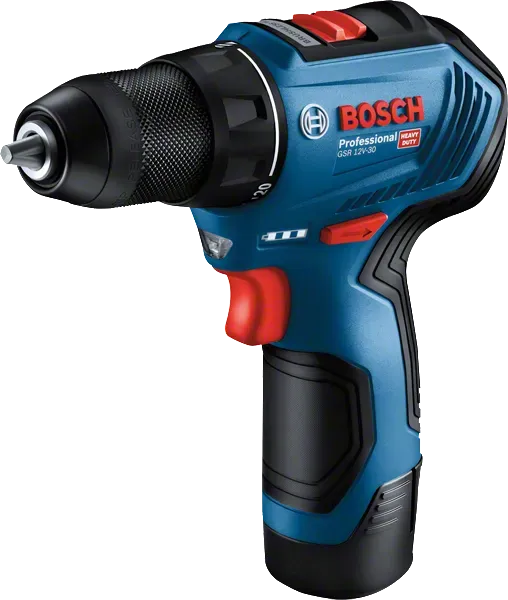 Bosch GSR 12 V-30 - 12V Cordless Brushless Drill/Screwdriver Combo Set (Part No. : 06019G90L1) / Combo Kit Set / Cordless Drill Set / Power Tool Set