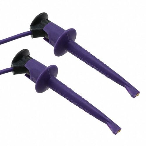 Fluke PATCH 3781-48-7 Minigrabber Patch Cord (violet)