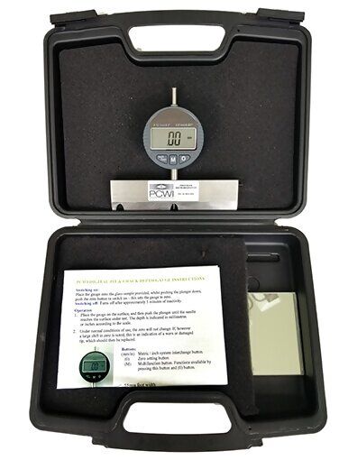 PCWI 0923 DIGITAL PIT, CRACK AND CORROSIN DEPTH GUAGE, 4.92'' BLADE PITCRACKD125