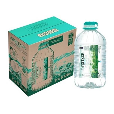 SPRITZER NATURAL MINERAL WATER 2 X 6L / SPRITZER AIR MINERAL 2 X 6L