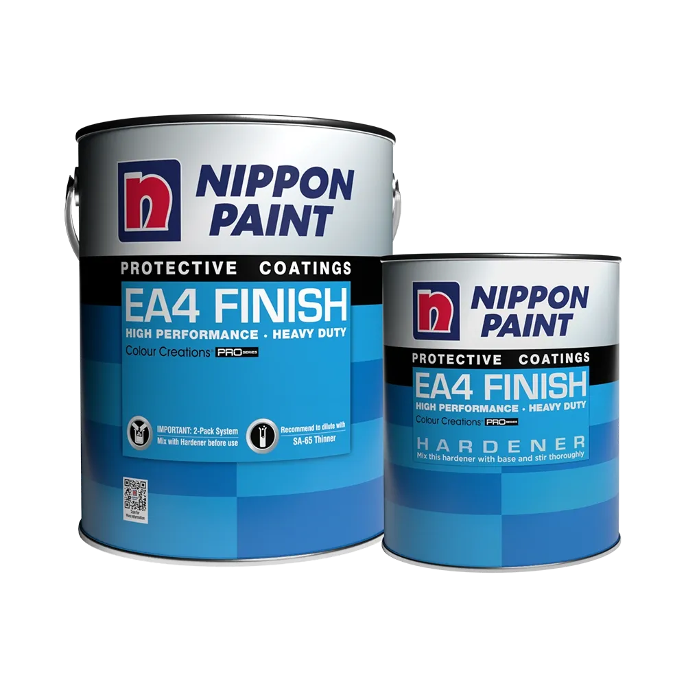 5L 0139 (BLUE) NIPPON EA4 EPOXY PAINT WITH HARDENER