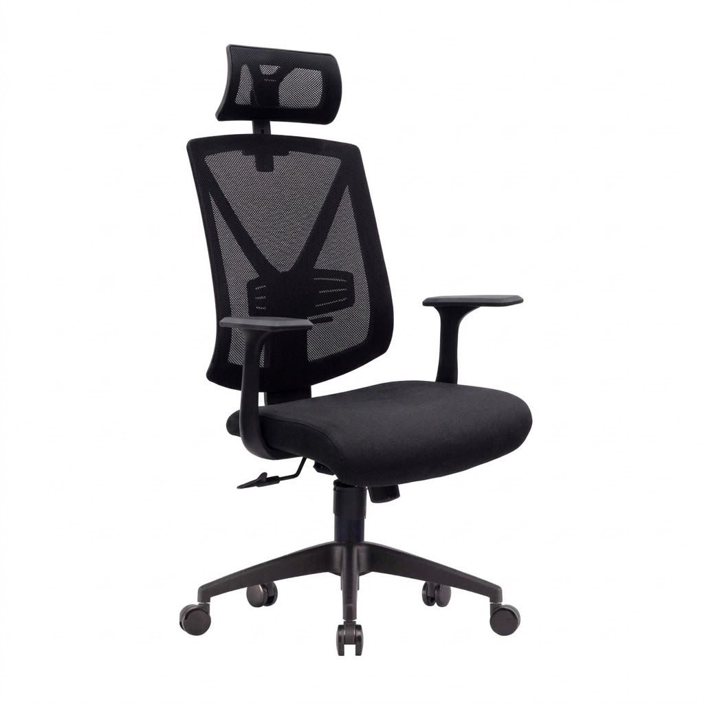 High Back Mesh Office Chair with Ergonomic Design
