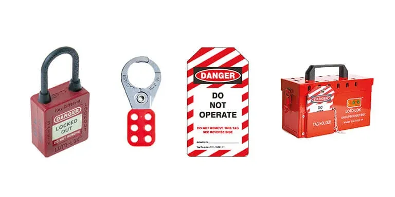 LOCKOUT TAGOUT (LOTO) SAFETY TAG