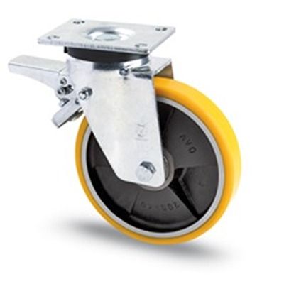 Star Rollen PU Castor Wheel 150mm 500Kg [Swivel/Rigid]