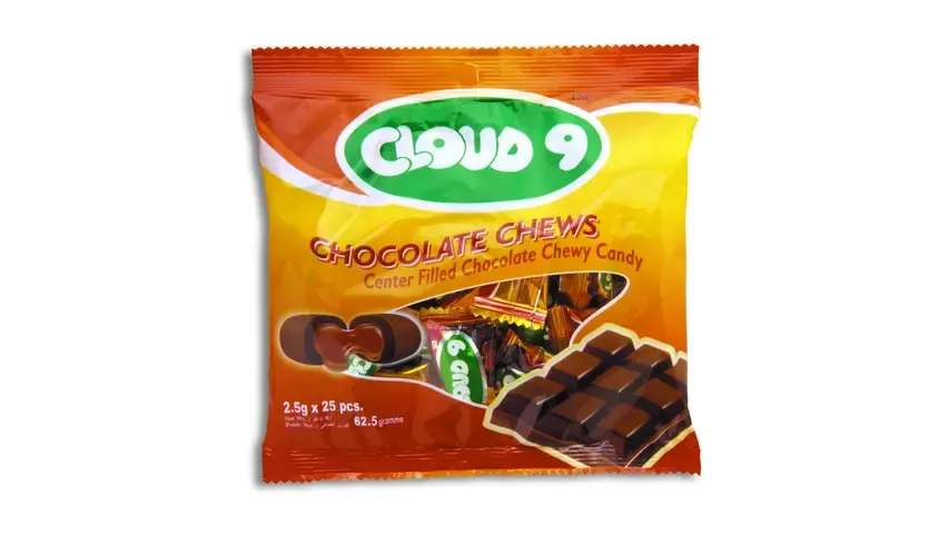 Cloud 9 Chewy Candy Center Filled With Chocolate 2.5g x 25