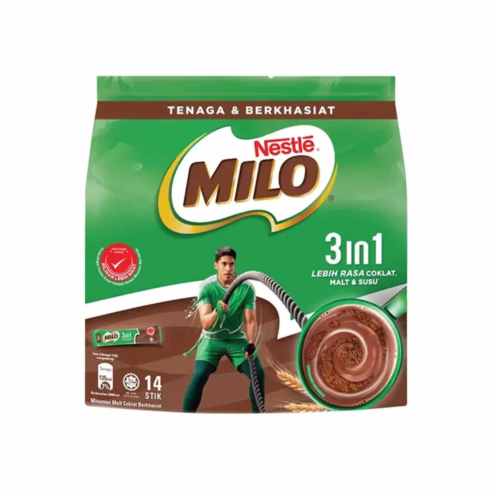 Milo 3 in 1 14 sticks x 33g