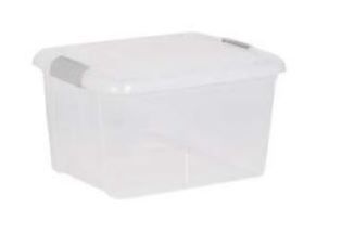 Storage Plastic Box FSB959 77L /Storage /Box /Storage Box /Plastic Box /77L Plastic Box /Transparent Storage Plastic Box /Storage Box With Wheel