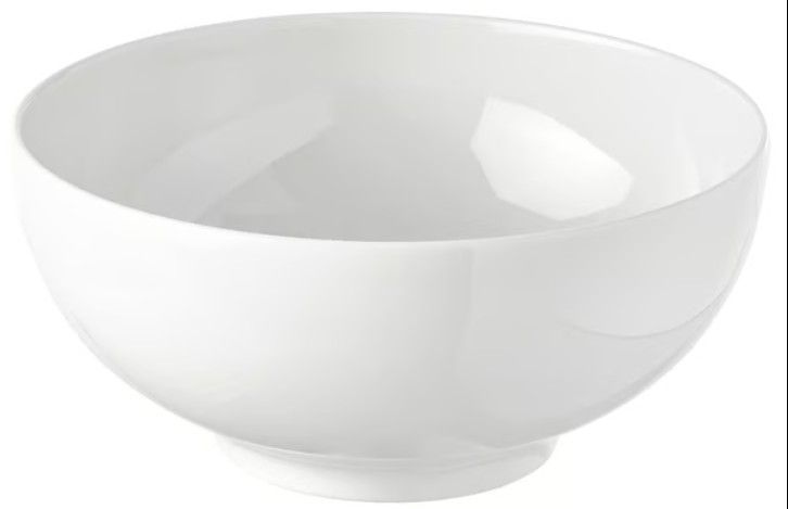 Others *Bowl, rounded sides white, 19 cm