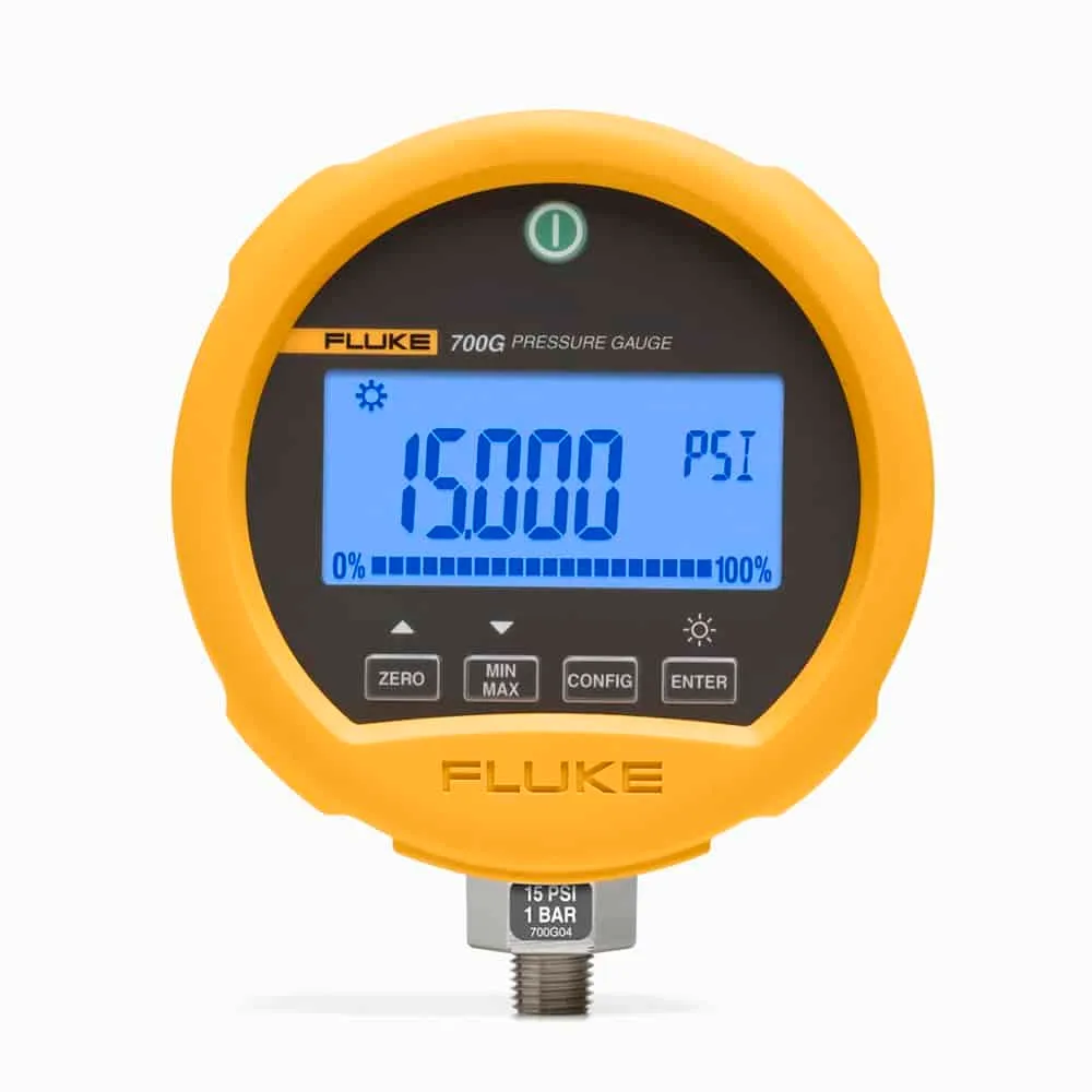 Others *"Fluke Hydraulic Digital Pressure Gauge, with calibration certificate to 10,000 psi/690 bar."