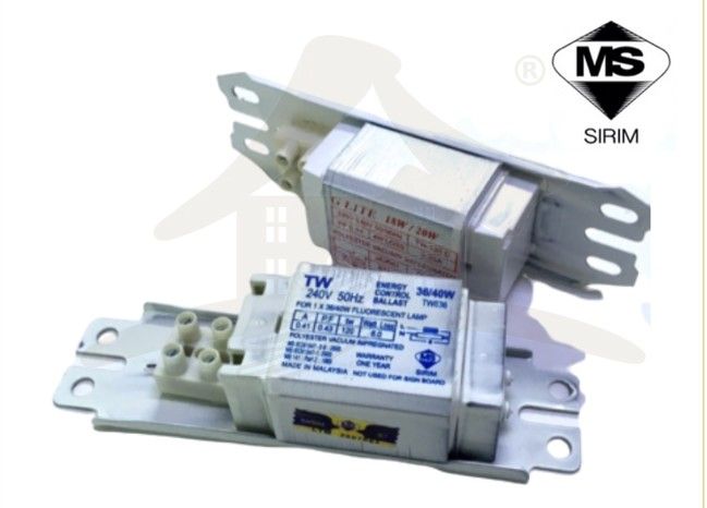 TW ENERGY CONTRO BALLAST FLUORESCENT LAMB (20W) (40W)