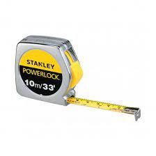 Stanley Tapes, PowerLock 10M/33' x25mm
